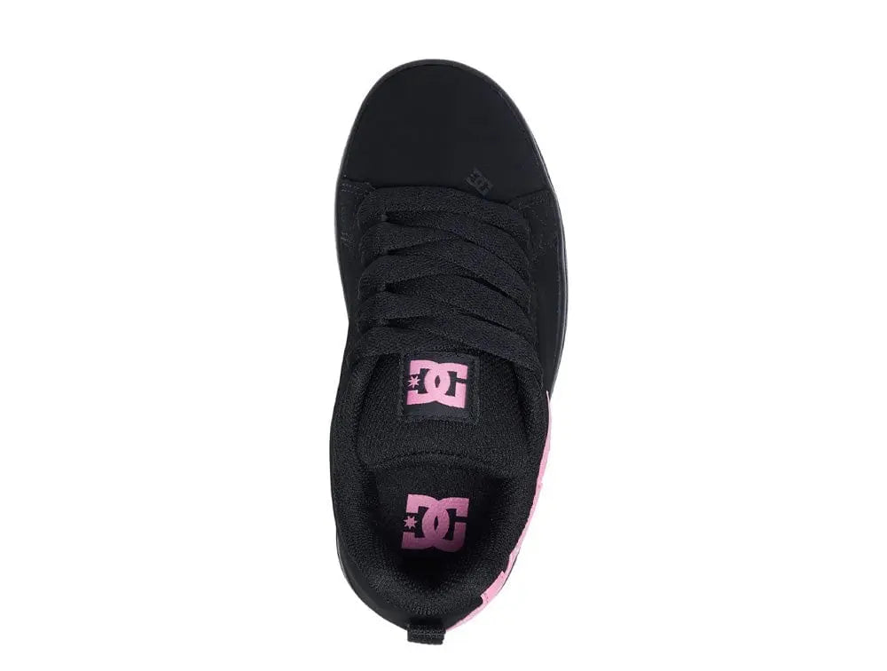 Zapatillas Dc Court Graffik Niños Negro