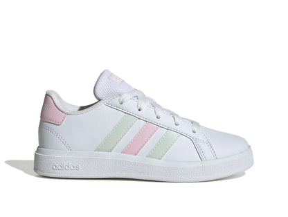 Zapatilla Adidas Grand Court 2.0 Niños Blanco