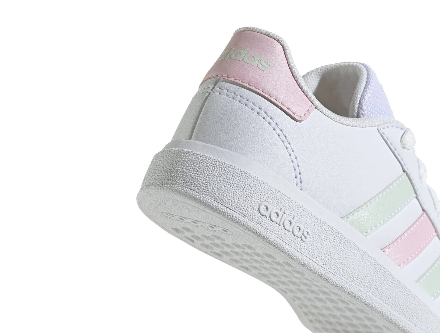 Zapatilla Adidas Grand Court 2.0 Niños Blanco