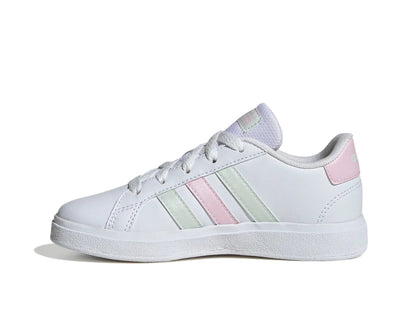Zapatilla Adidas Grand Court 2.0 Niños Blanco