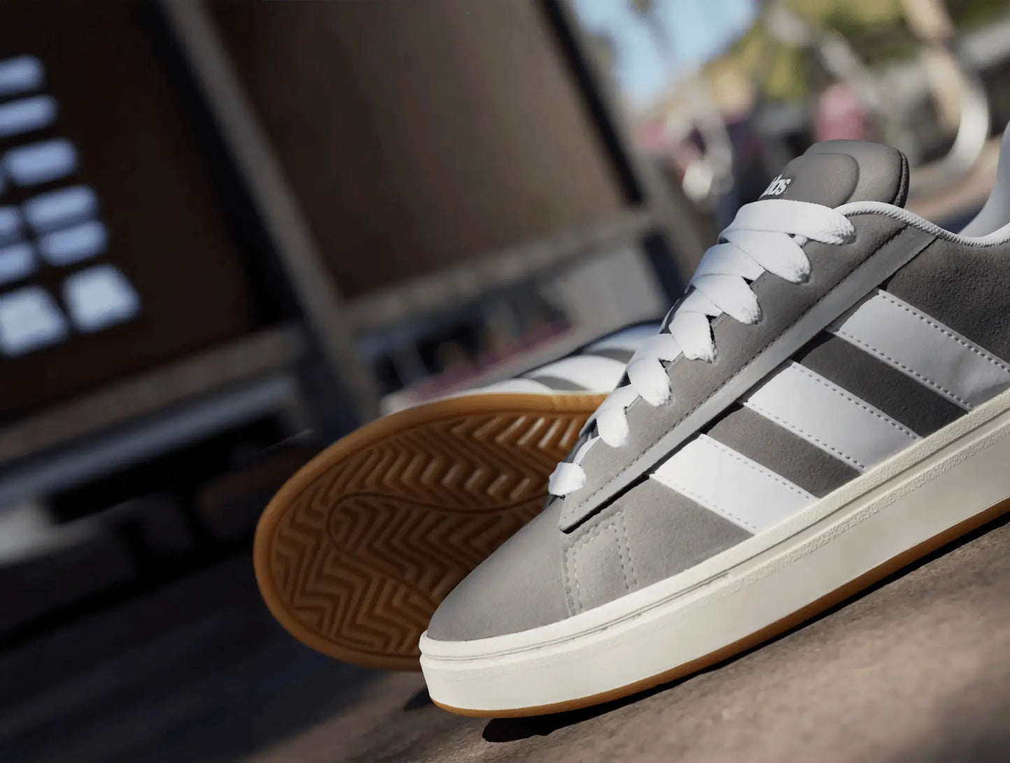 Zapatilla Adidas Grand Court Alpha 00S Hombre Gris