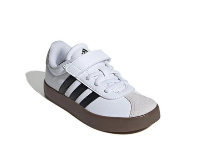 Zapatilla Adidas Vl Court 3.0  Niños Negro/Suela Gum