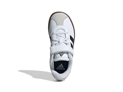Zapatilla Adidas Vl Court 3.0  Niños Negro/Suela Gum
