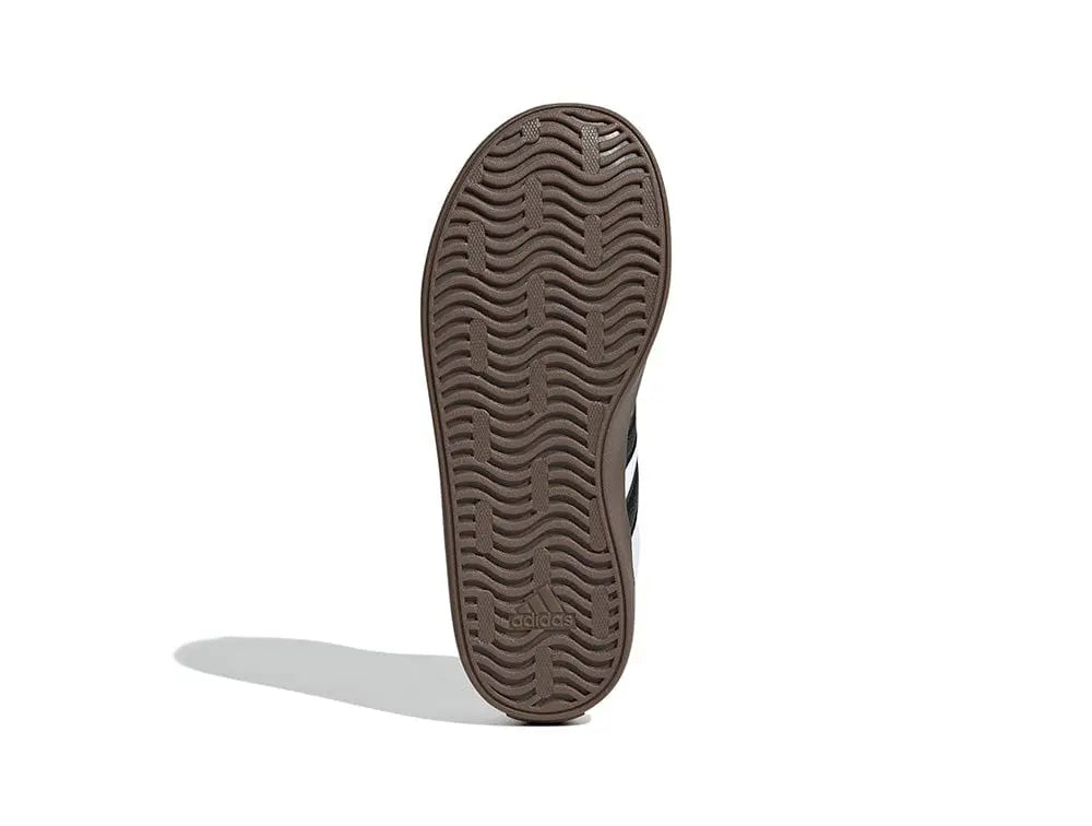 Zapatilla Adidas Vl Court 3.0  Niños Negro/Suela Gum