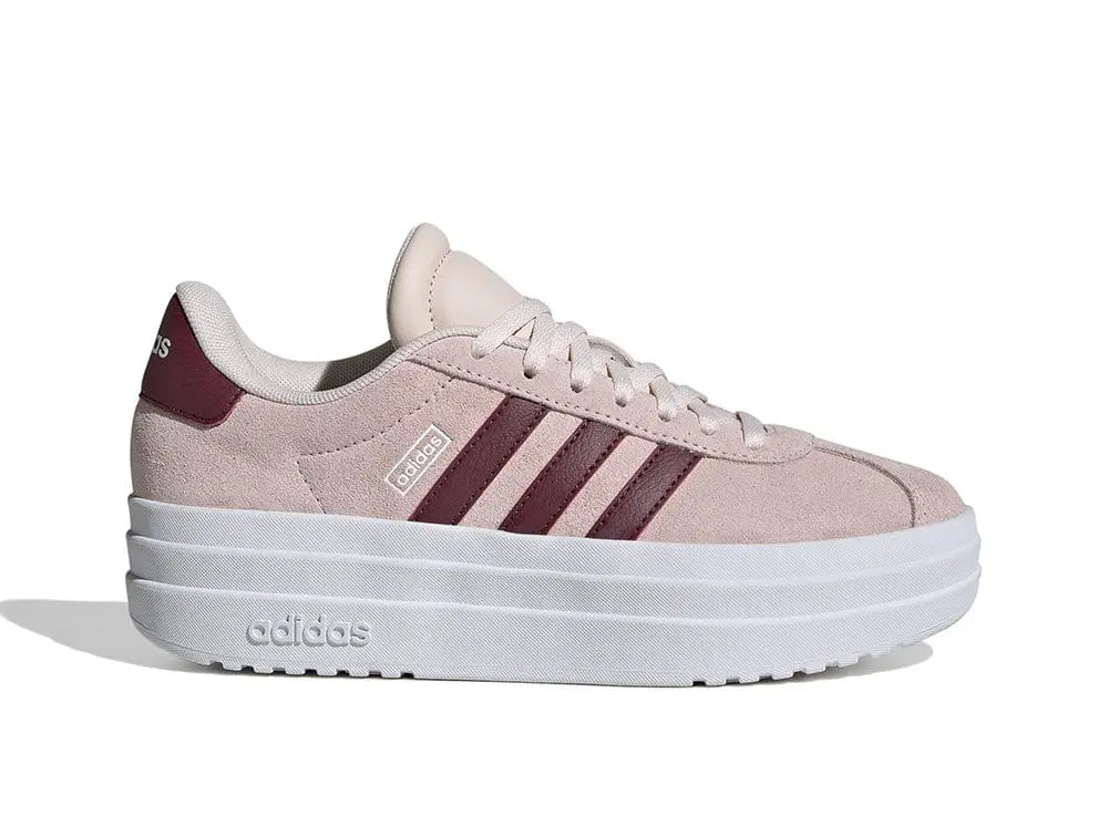 Zapatilla Adidas Vl Court Bold Niños Rosado