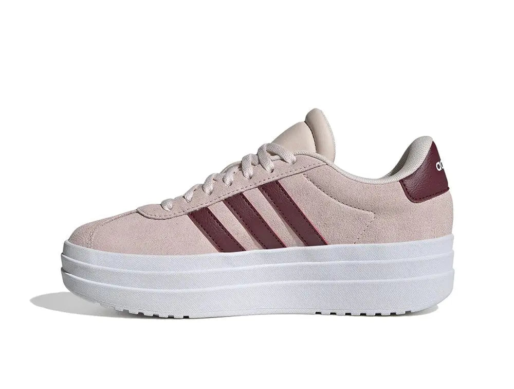 Zapatilla Adidas Vl Court Bold Niños Rosado