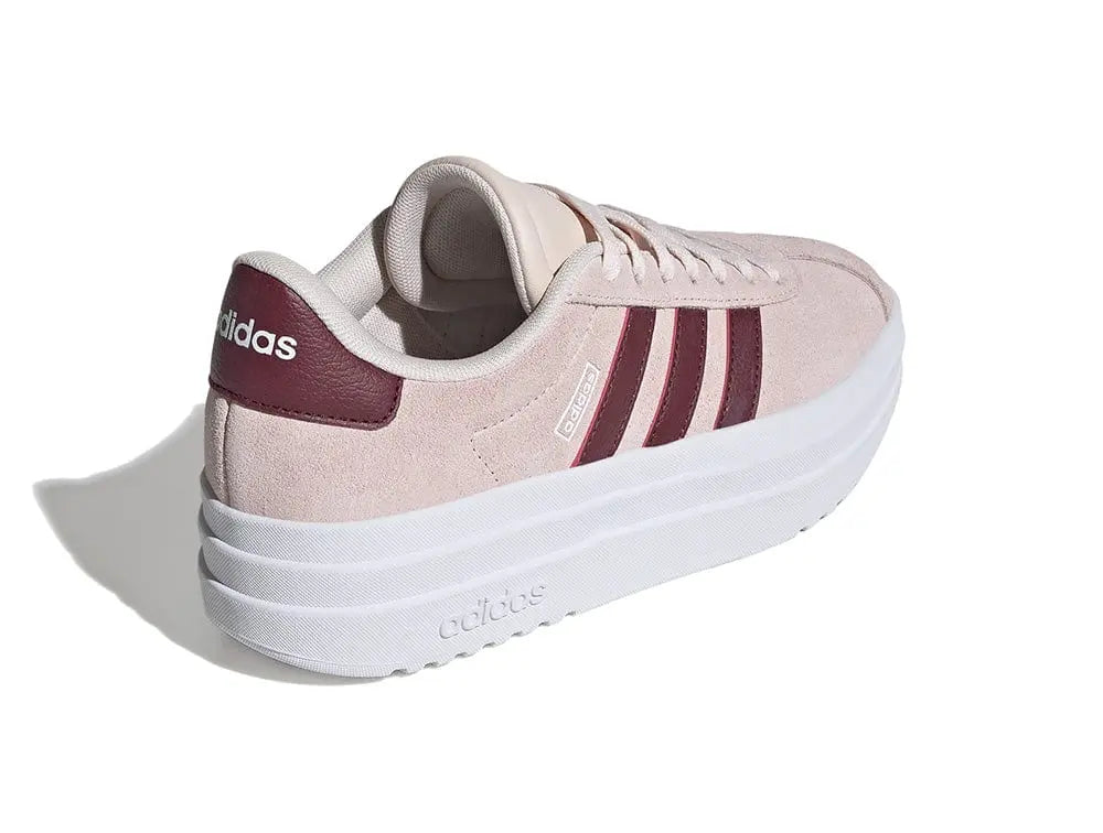 Zapatilla Adidas Vl Court Bold Niños Rosado