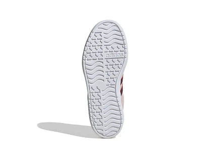 Zapatilla Adidas Vl Court Bold Niños Rosado