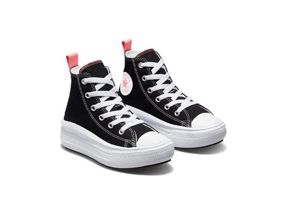 Zapatilla Converse Chuck T Eva Lift Niños Negro