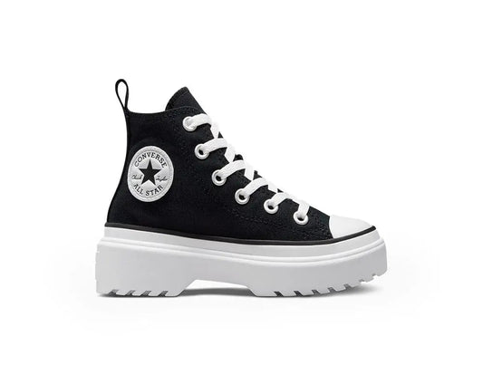 Zapatilla Converse Chuck T Lugged Lift Niños Negro