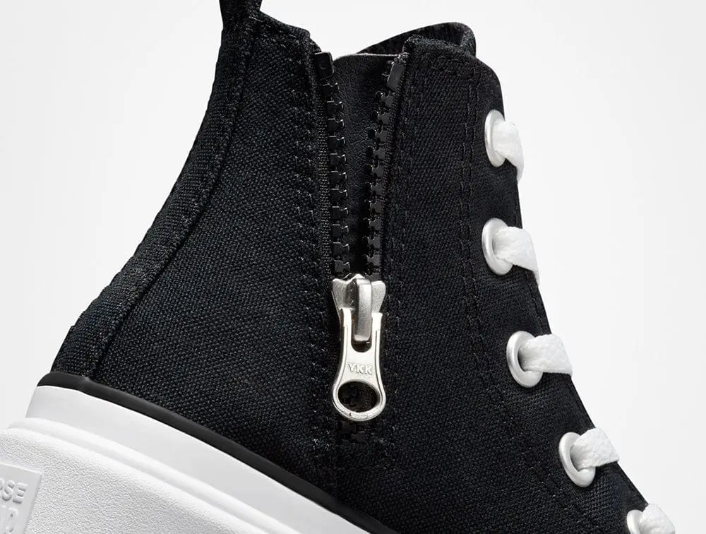 Zapatilla Converse Chuck T Lugged Lift Niños Negro