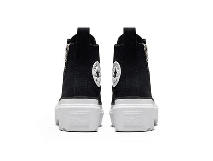 Zapatilla Converse Chuck T Lugged Lift Niños Negro