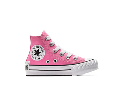 Zapatilla Converse Chuck Taylor All Star Eva Lift Hi Niños Rosado