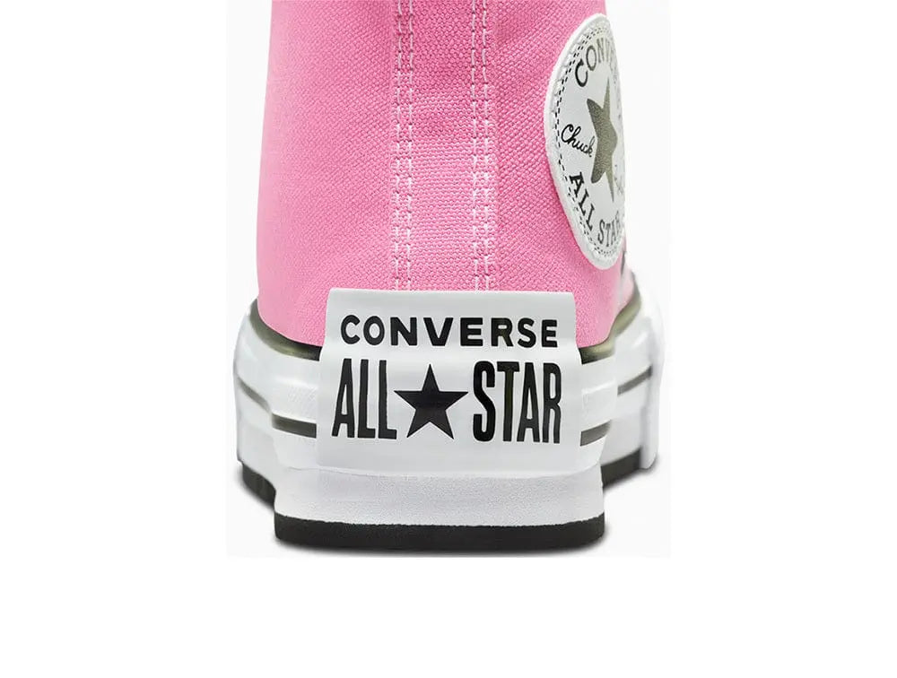 Zapatilla Converse Chuck Taylor All Star Eva Lift Hi Niños Rosado