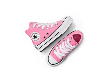 Zapatilla Converse Chuck Taylor All Star Eva Lift Hi Niños Rosado