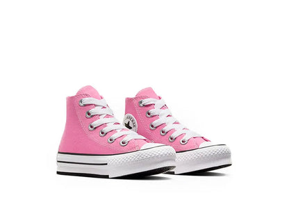 Zapatilla Converse Chuck Taylor All Star Eva Lift Hi Niños Rosado