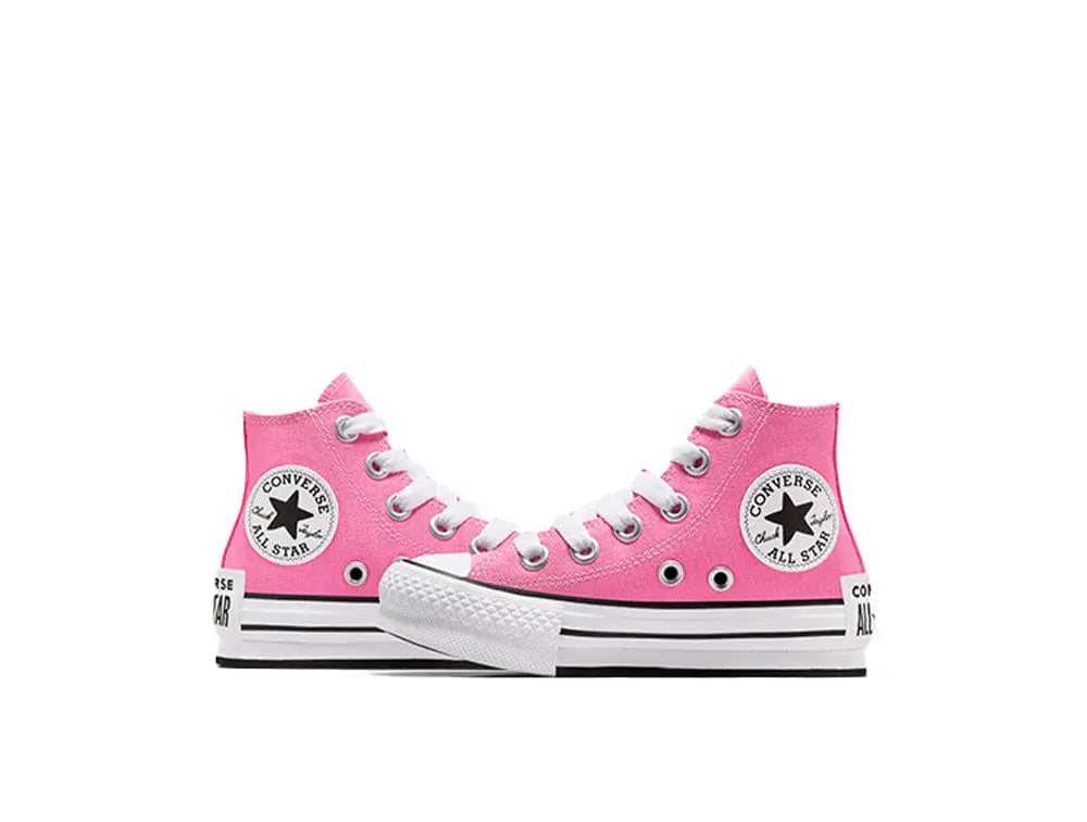 Zapatilla Converse Chuck Taylor All Star Eva Lift Hi Niños Rosado