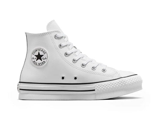 Zapatilla Converse Chuck Taylor Eva Lift Hi Niños Blanco