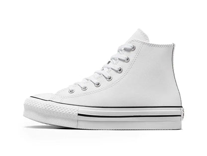Zapatilla Converse Chuck Taylor Eva Lift Hi Niños Blanco