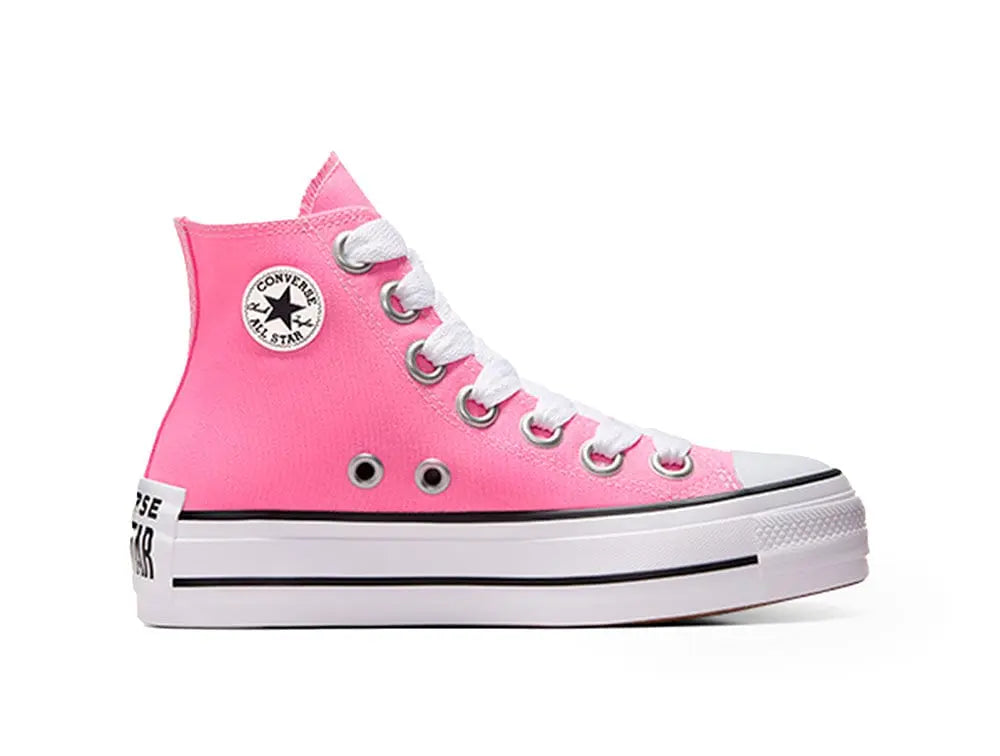 Zapatilla Converse Chuck Taylor Lift Sketch Mujer Rosado