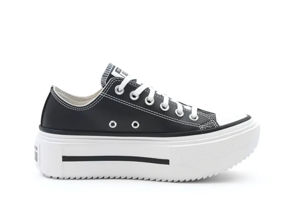 Zapatilla Converse Double Stack Mujer Negro