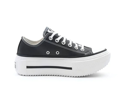 Zapatilla Converse Double Stack Mujer Negro