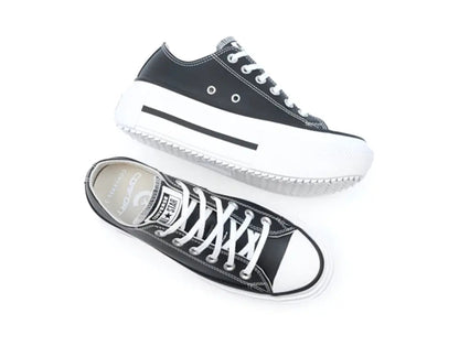 Zapatilla Converse Double Stack Mujer Negro