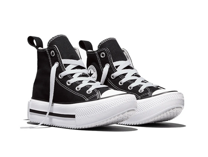 Zapatilla Converse Double Stack Niños Negro