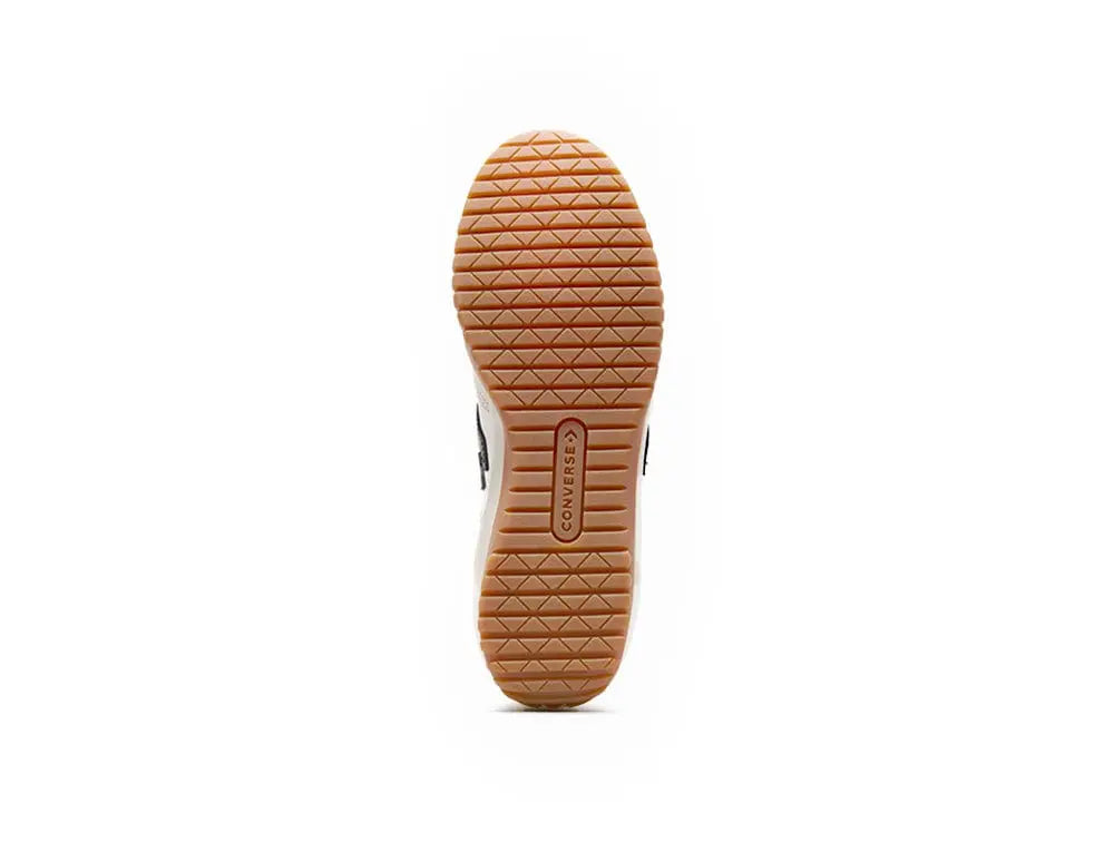 Zapatilla Converse Run Star Trainer Mujer Biege - Negro - Suela Gum