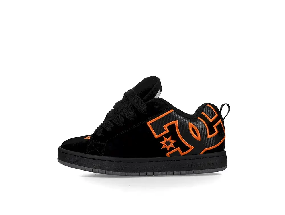 Zapatilla DC Court Graffik Unisex Negro