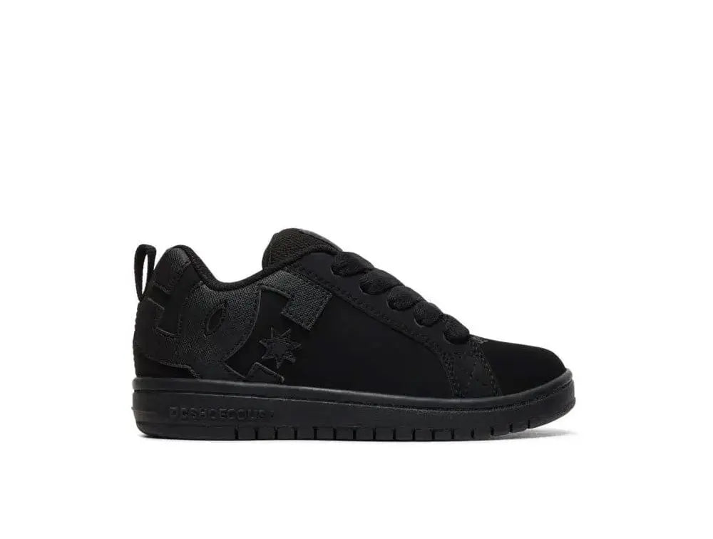 Zapatilla Dc Court Graffik Niños Mono Negro