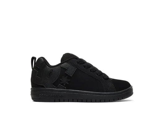 Zapatilla Dc Court Graffik Niños Mono Negro