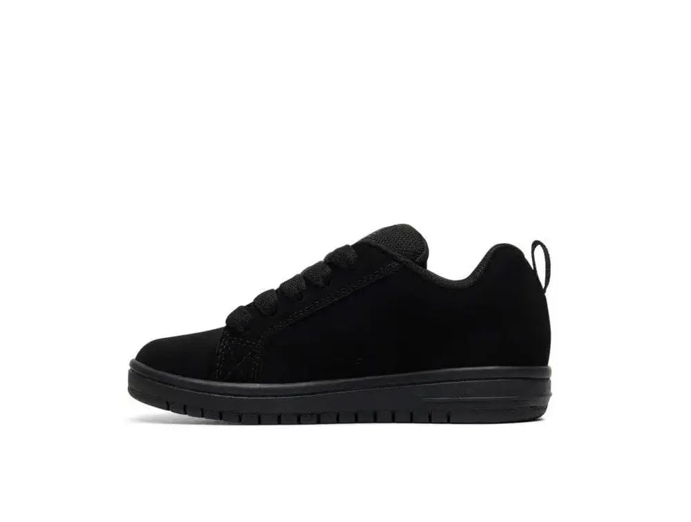 Zapatilla Dc Court Graffik Niños Mono Negro