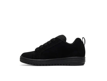 Zapatilla Dc Court Graffik Niños Mono Negro