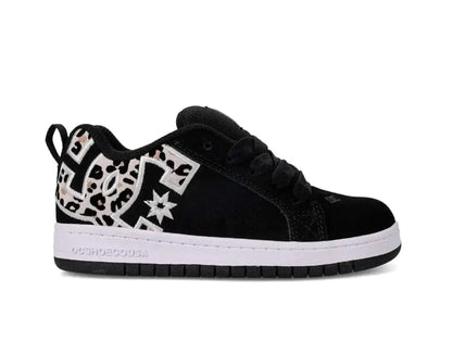 Zapatilla Dc Court Graffik Sue Mujer Negro