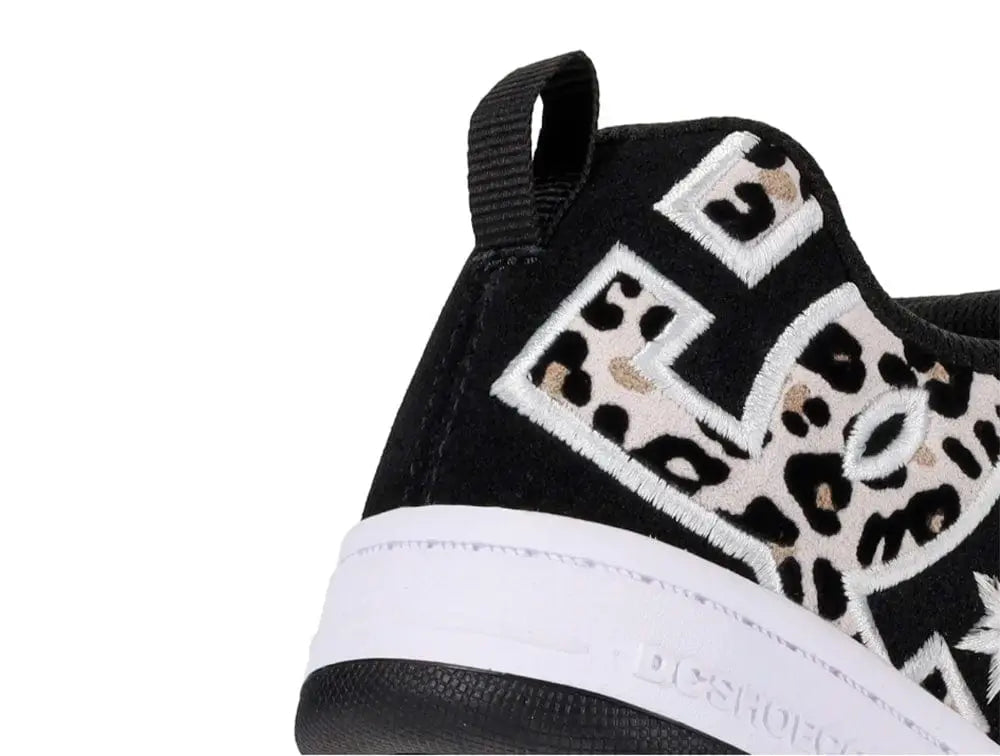Zapatilla Dc Court Graffik Sue Mujer Negro