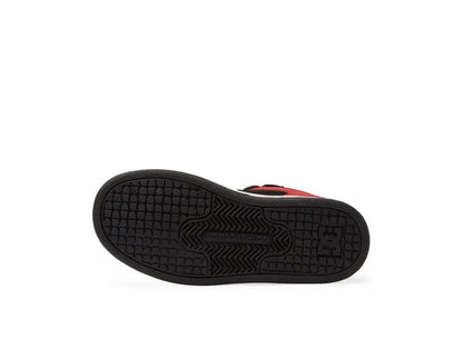 Zapatilla Dc Manteca 4 HI Niños Rojo Negro Blanco