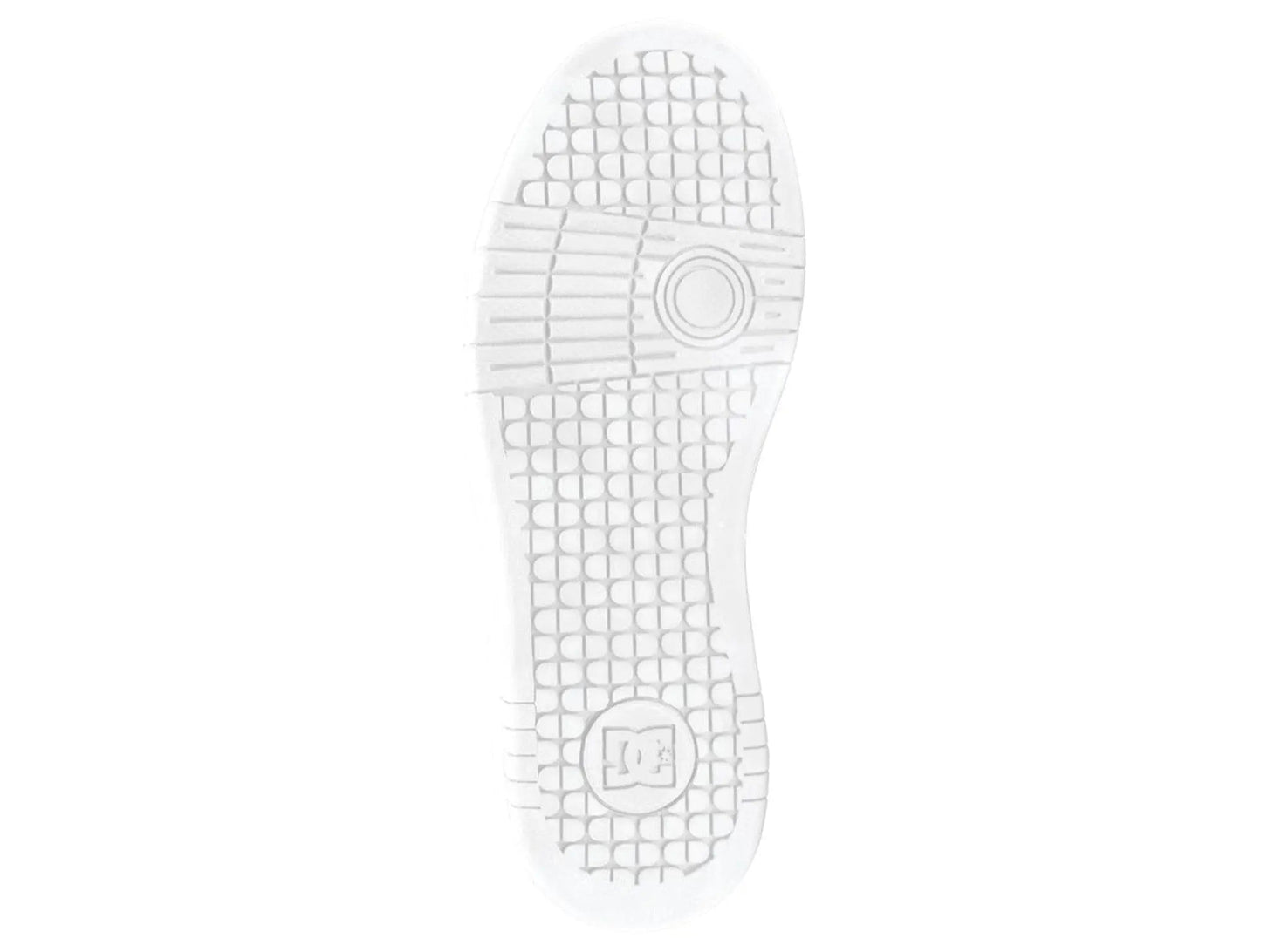 Zapatilla Dc Manteca 4 Plataforma Cuero Mujer Negro