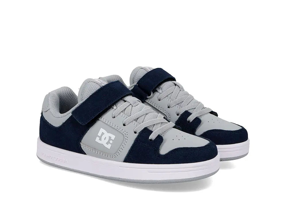 Zapatilla Dc Manteca 4 V Niño Gris