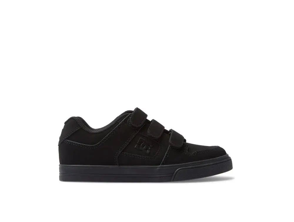 Zapatilla Dc Pure V Niños Mono Negro