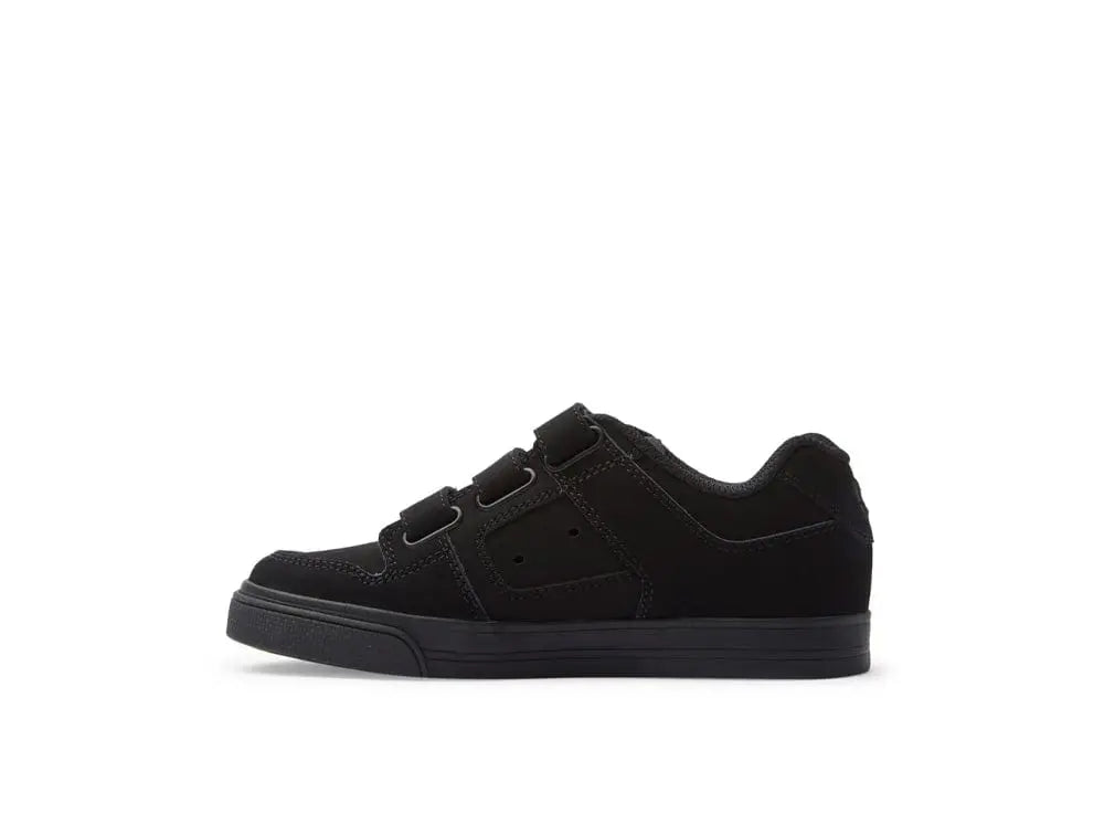 Zapatilla Dc Pure V Niños Mono Negro