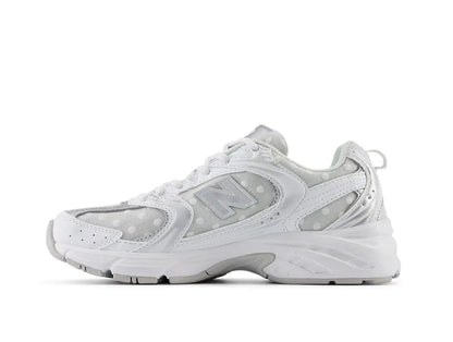 Zapatilla New Balance 530 Dots Unisex Blanco-Gris