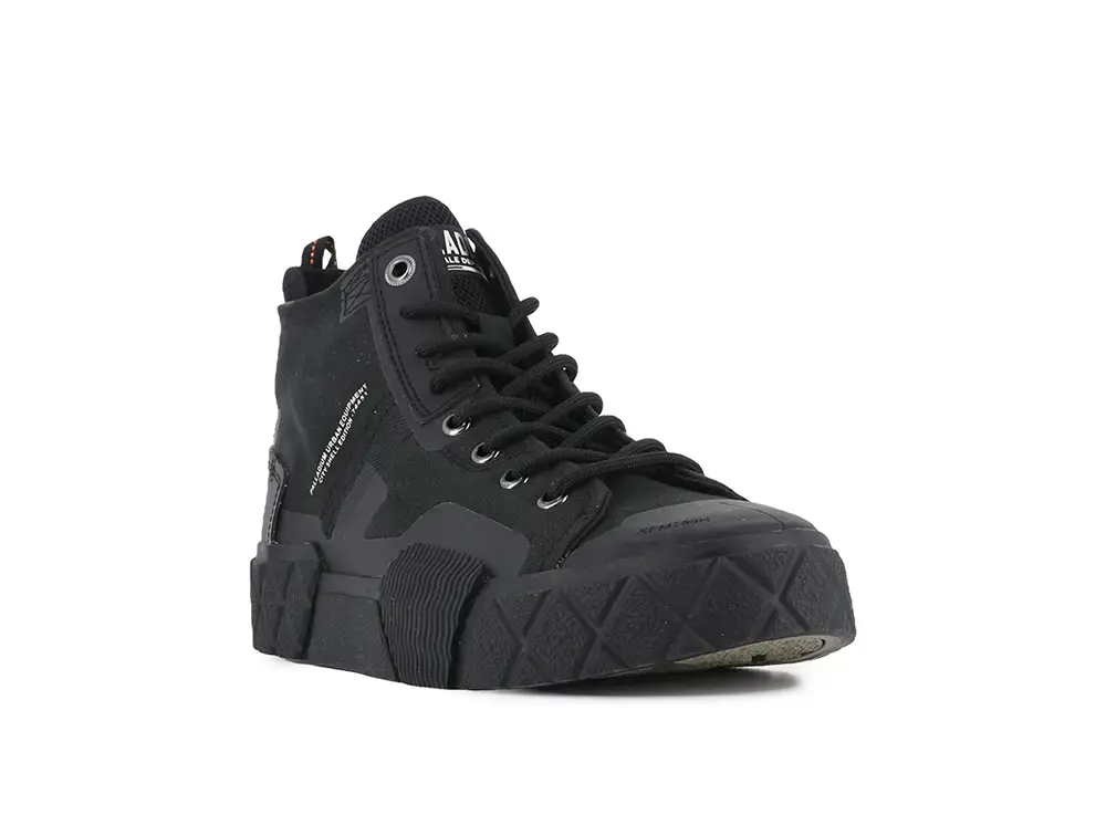 Zapatilla Palladium Ace City Shell Chuk2 Unisex Negro
