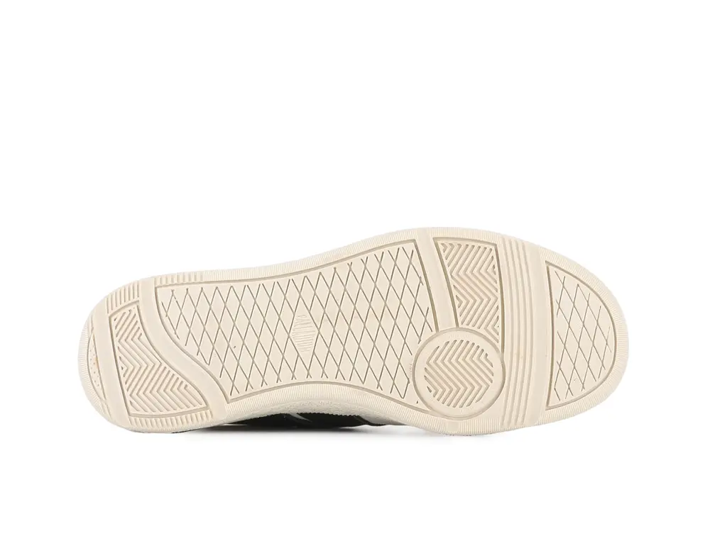 Zapatilla Palladium Pallacup Flame Leather Unisex Blanco