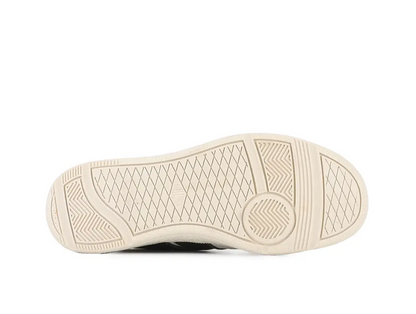 Zapatilla Palladium Pallacup Flame Leather Unisex Blanco