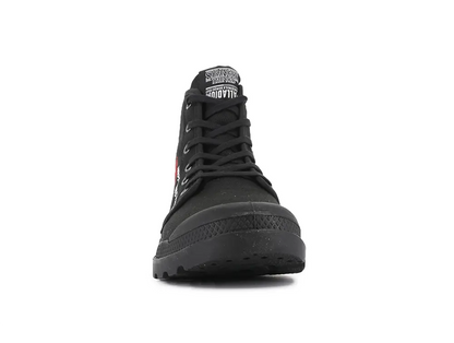 Zapatilla Palladium Pampa Hellfire (Stranger Things) Unisex Negro
