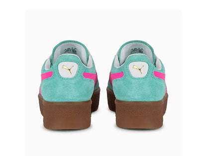 Zapatilla Puma Palermo Elevata Mujer Celeste/Gum