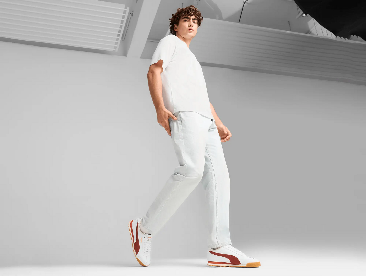 Zapatilla Puma Roma 68 Revival Hombre Blanco