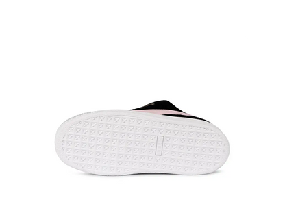 Zapatilla Puma Suede Xl Cadete Negro-Rosado