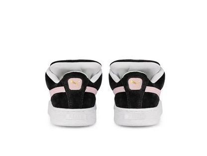 Zapatilla Puma Suede Xl Cadete Negro-Rosado